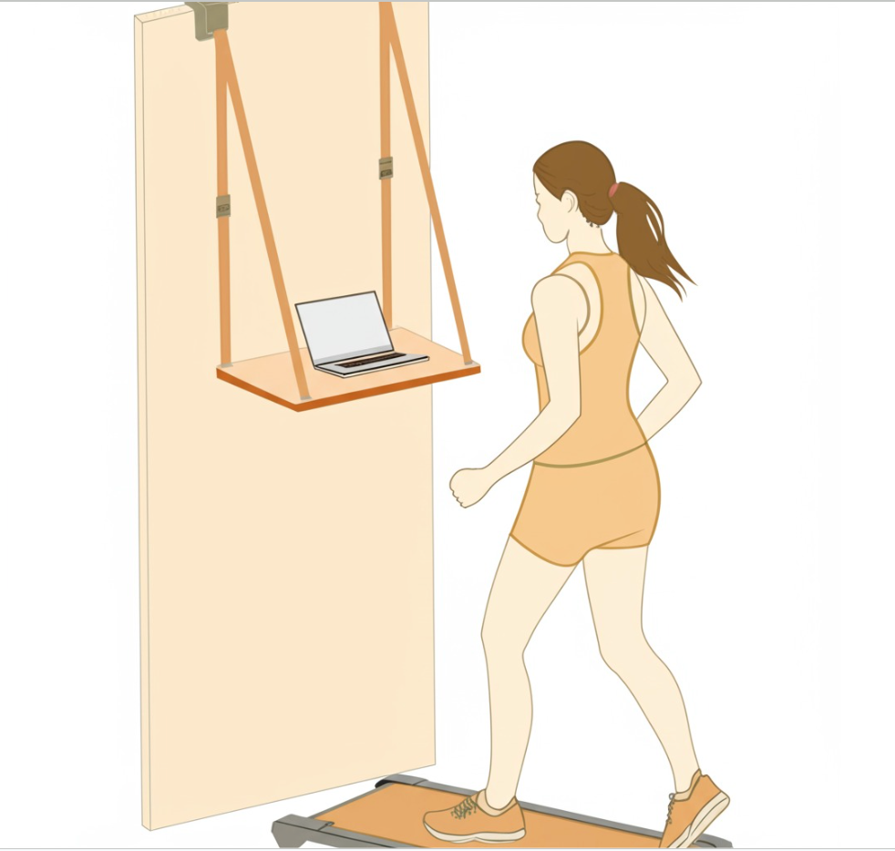 HangDesk - Table suspendue - Jogging