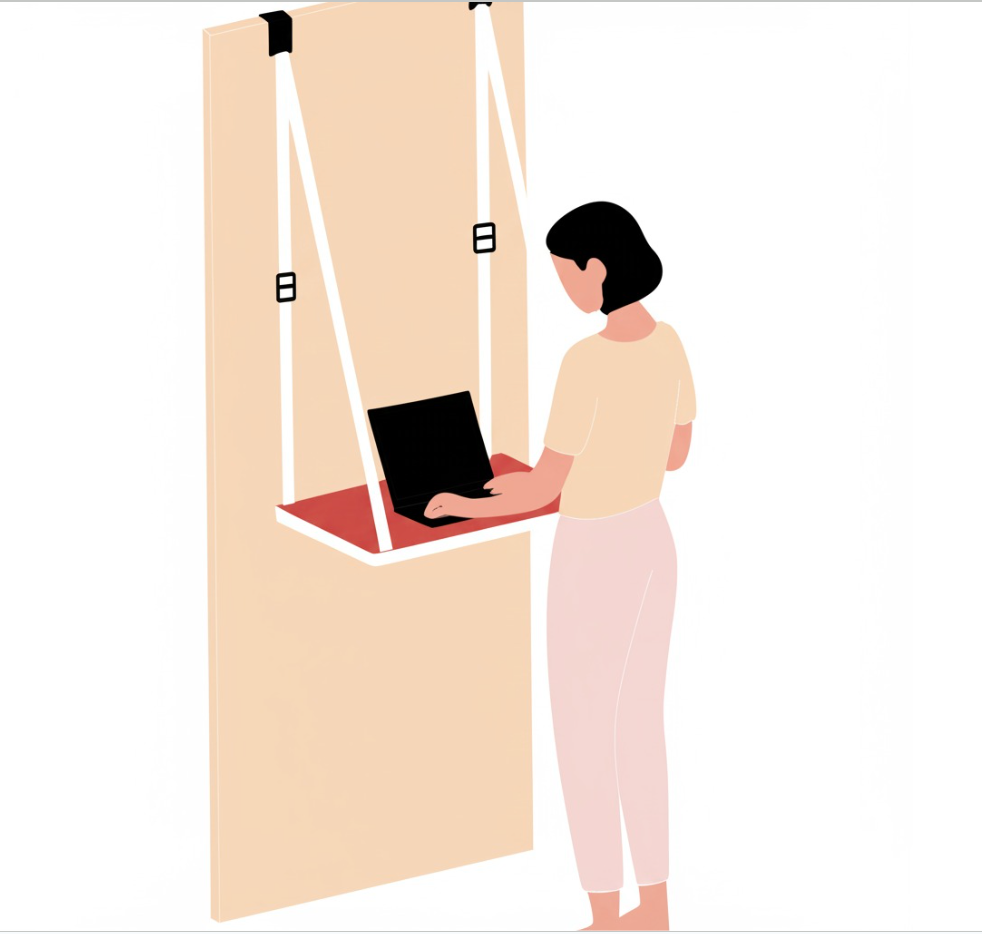 HangDesk - Table suspendue - Stand